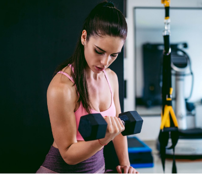 weights woman
